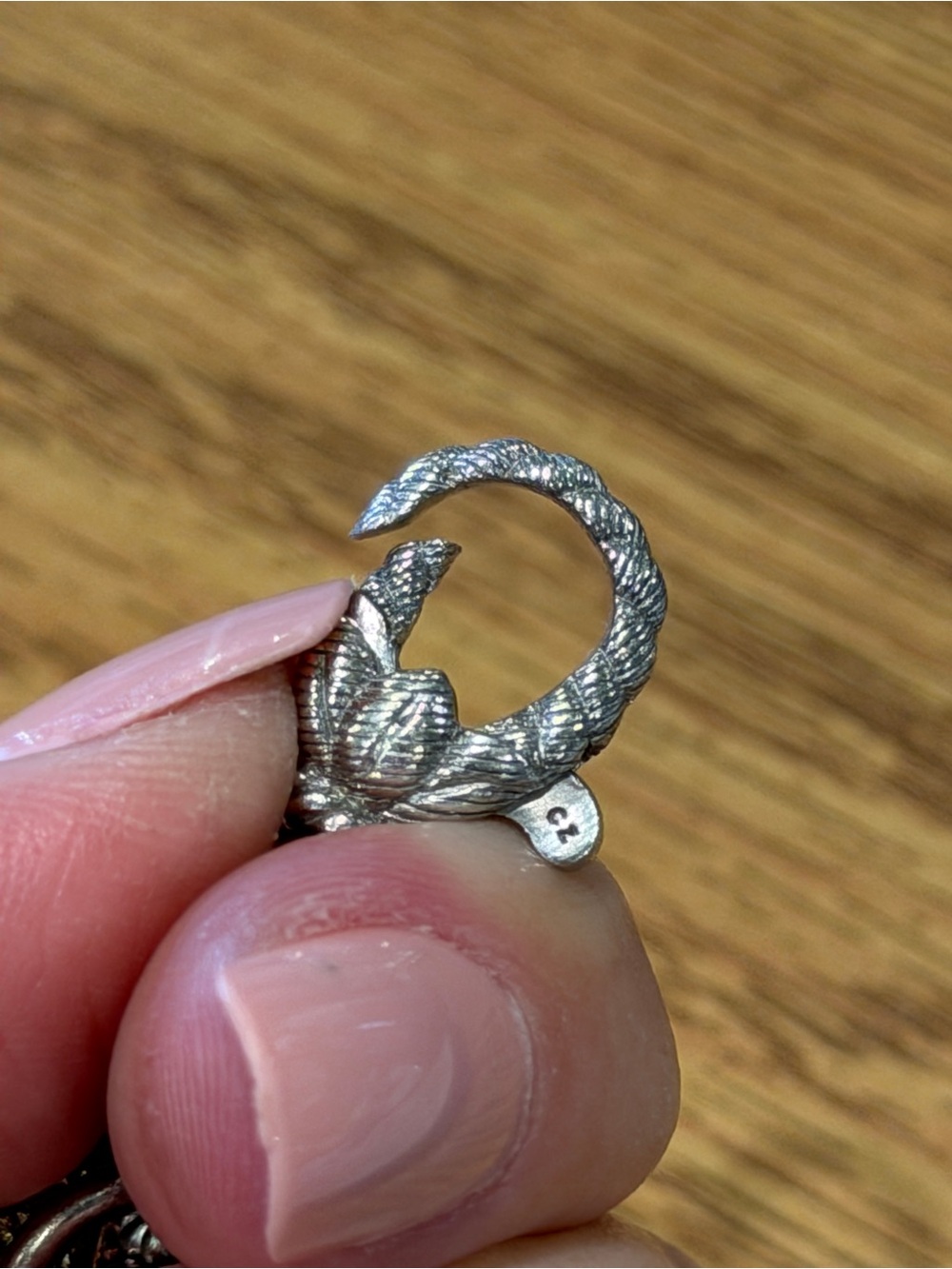 Judith Ripka Silver Lobster Claw Bracelet - Picture 9 of 11